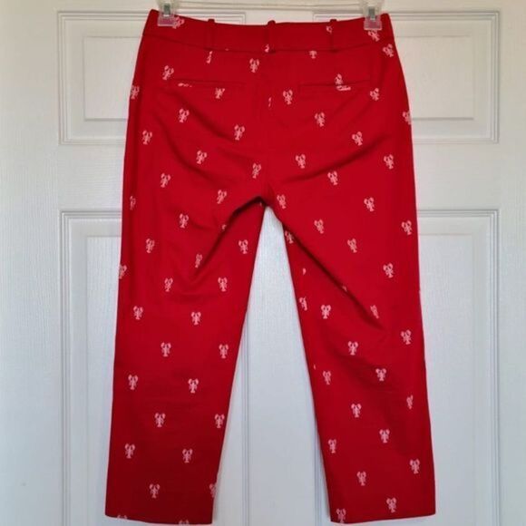 Talbots Signature Embroidered Lobsters‎ Capri Pants - Picture 6 of 12
